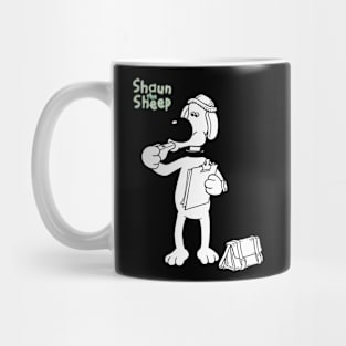 Vintage The Sheep TV Series Cartoon Shaun Mug